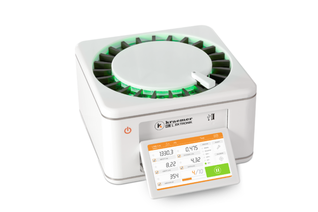 Integrated 360° LED status display
